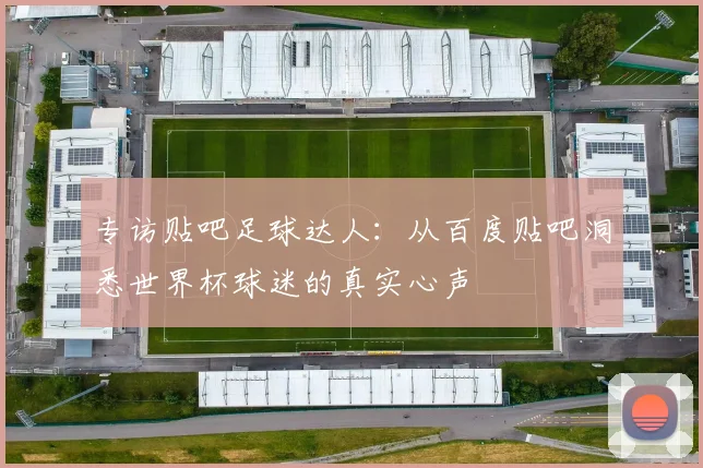专访贴吧足球达人：从百度贴吧洞悉世界杯球迷的真实心声